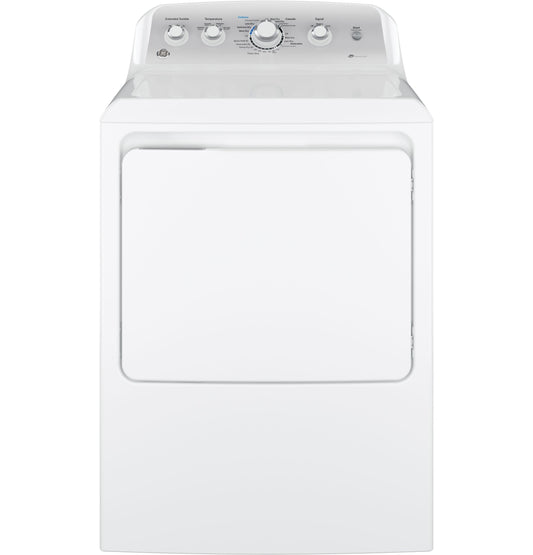 GE APPLIANCES GTD45EASJWS Ge 7.2 Cu. Ft. Capacity Aluminized Alloy Drum Electric Dryer WIT...