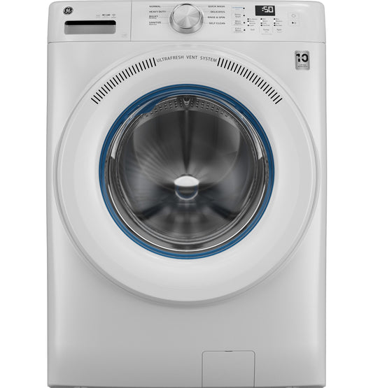 GE APPLIANCES GFW350SSYWW Ge Energy Star 4.6 Cu. Ft. Capacity Smart Front Load Washer W...