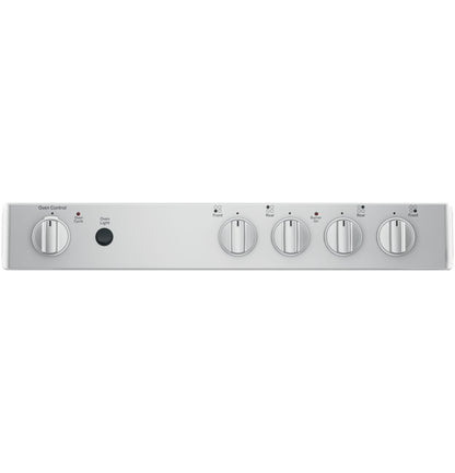 GE APPLIANCES JAS640RMSS Ge 24"" Free-standing/slide-in Front Control Range With Steam CLE...