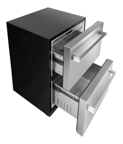 THOR KITCHEN TRF24U 24-inch Indoor Outdoor Refrigerator Drawer In Stainless Steel