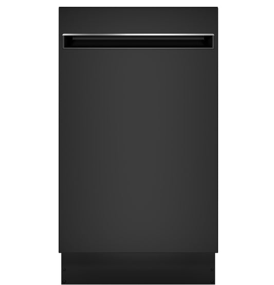 GE APPLIANCES PDT145SGLBB GE Profile 18"" Built-in Dishwasher