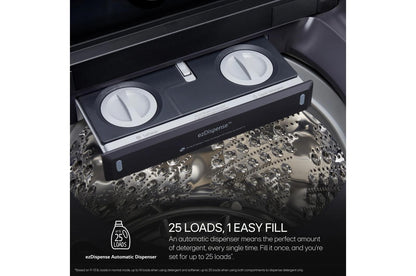 LG WT8600CB 5.5 CU.FT. MEGA Capacity Smart Top Load Washer With Easyunload, ...