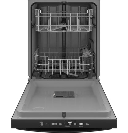 GE APPLIANCES GDT550PGRBB Ge Top Control With Plastic Interior Dishwasher With Sanitize CY...