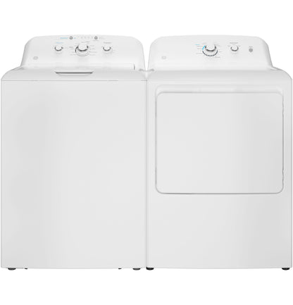 GE APPLIANCES GTX33GASKWW Ge 6.2 Cu. Ft. Capacity Aluminized Alloy Drum Gas Dryer