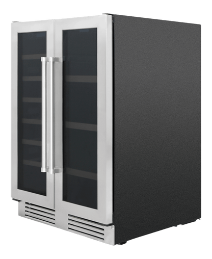 THOR KITCHEN TBC2401DI Thor Kitchen - 24 Inch Under Counter French Door Freestanding INDEP...