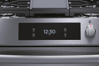 FRIGIDAIRE GCFG3060BD Frigidaire Gallery 30"" Front Control Gas Range With Total Convection