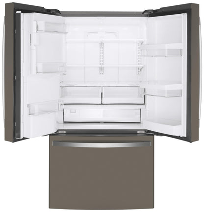 GE APPLIANCES GYE22GMNES Ge Energy Star 22.2 Cu. Ft. Counter-depth French-door REFRIGE...