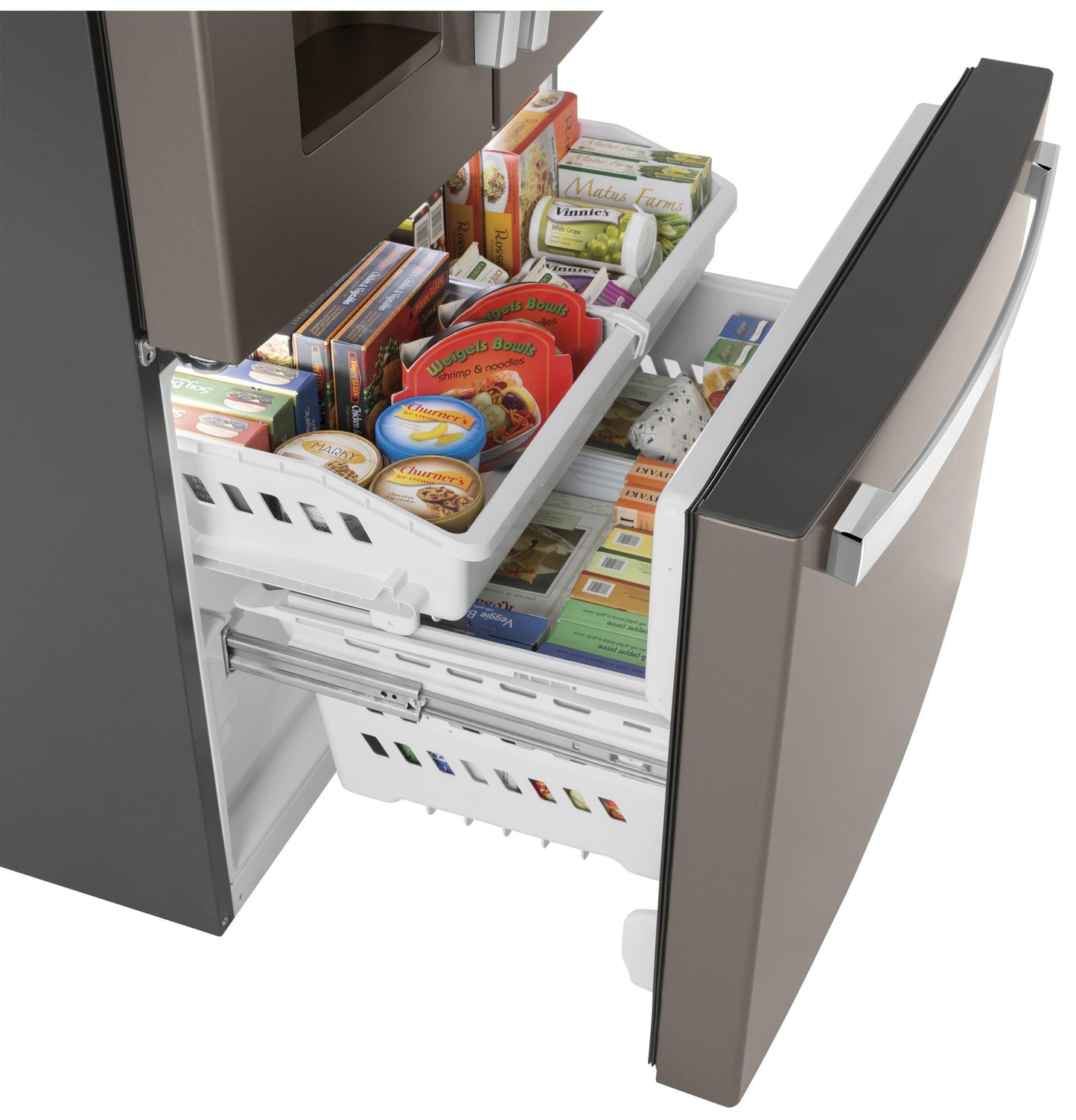 GE APPLIANCES GFE26JMMES Ge Energy Star 25.6 Cu. Ft. French-door Refrigerator