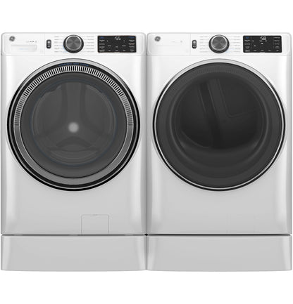 GE APPLIANCES GFD65ESSVWW Ge 7.8 Cu. Ft. Capacity Smart Front Load Electric Dryer With STE...