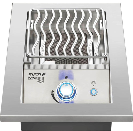 NAPOLEON BBQ BIB10IRNSS Built-in 700 Series Single Infrared Burner With Stainless Steel COV...