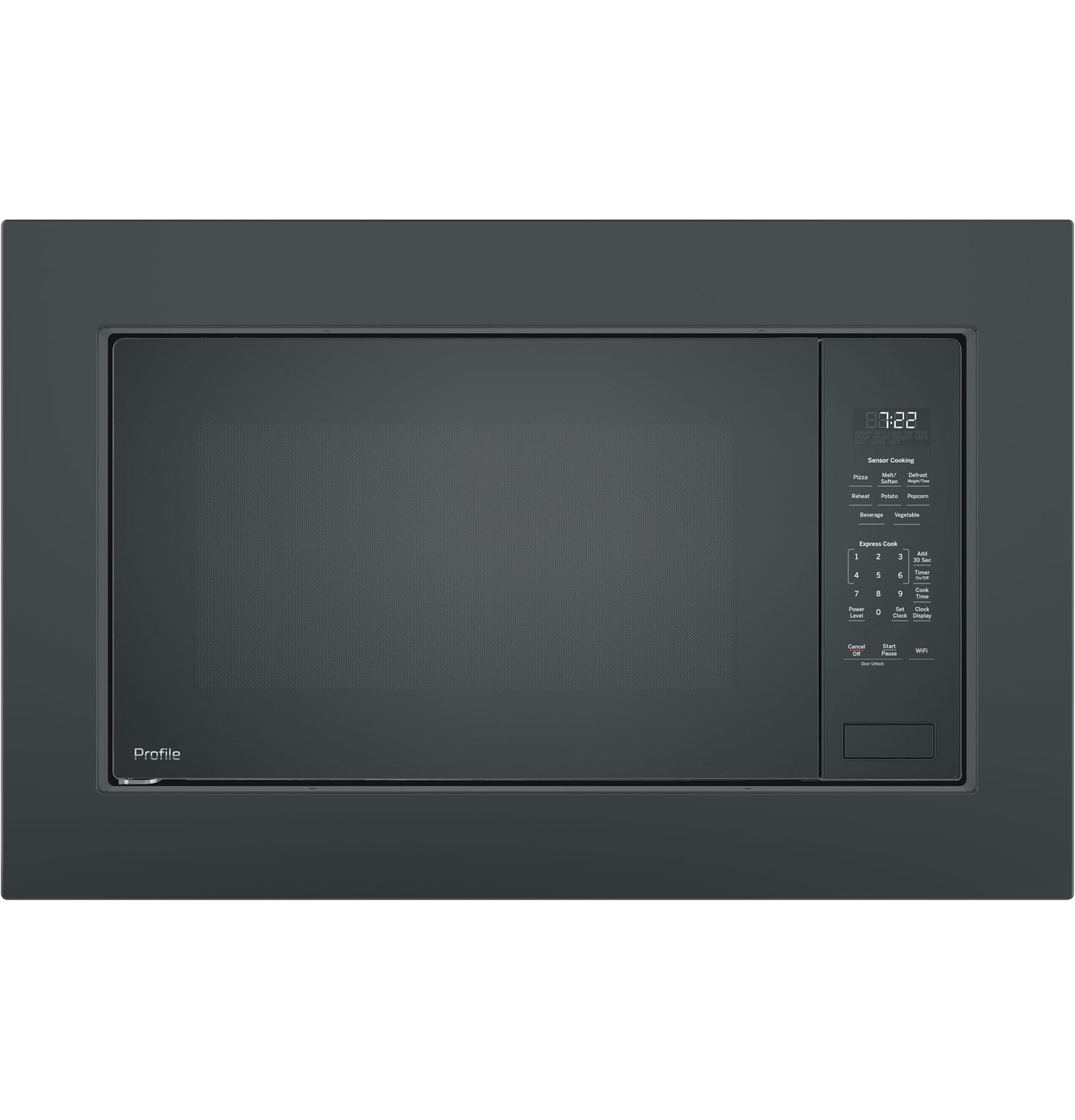 GE APPLIANCES PCWK22U1WBB GE Profile 2.2 Cu. Ft. Built-in Sensor Microwave Oven