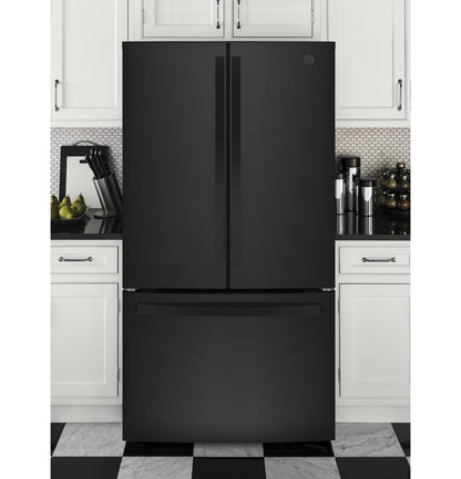 GE APPLIANCES GNE27JGMBB Ge Energy Star 27.0 Cu. Ft. French-door Refrigerator