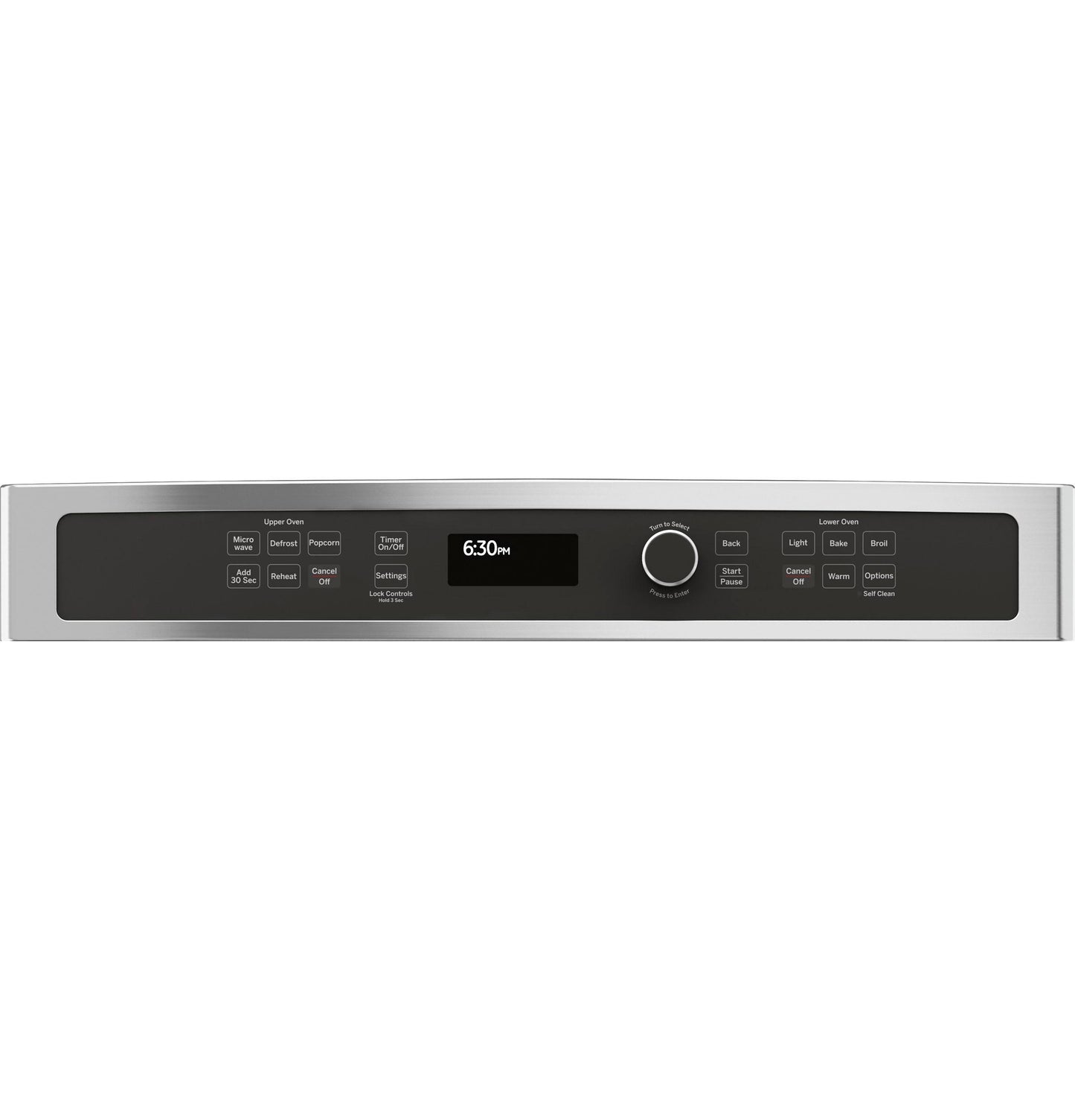 GE APPLIANCES JK3800SHSS Ge 27"" Built-in Combination Microwave/thermal Wall Oven