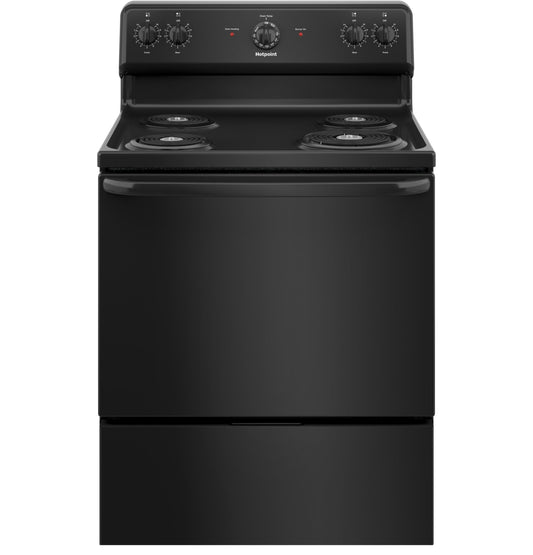 HOTPOINT RBS160DMBB Hotpoint 30"" Free-standing Electric Range