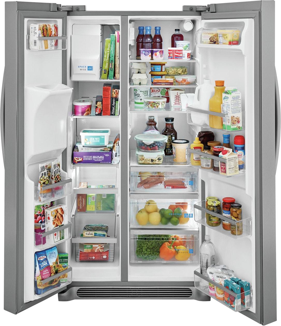 FRIGIDAIRE GRSS2652AF Frigidaire Gallery 25.6 Cu. Ft. 36'' Standard Depth Side By Side RE...