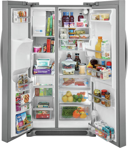 FRIGIDAIRE GRSS2652AF Frigidaire Gallery 25.6 Cu. Ft. 36'' Standard Depth Side By Side RE...