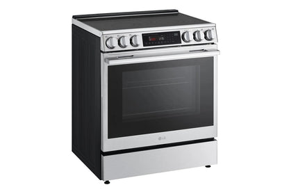 LG LSEL6335XE 6.3 Cu. Ft. Smart Electric Slide-in Range With Instaview, PROBAK...