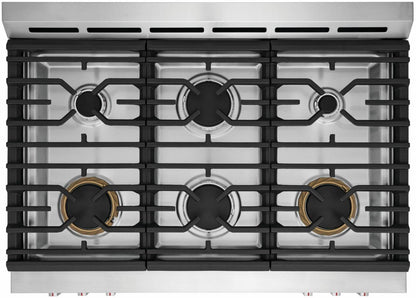 FRIGIDAIRE GCFD3661AF Frigidaire Gallery 36"" Dual-fuel Range With Air Fry