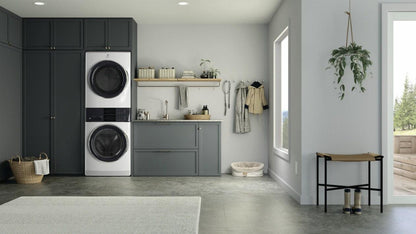 ELECTROLUX ELTG7600AW Electrolux Laundry Tower Single Unit Front Load 4.5 Cu. Ft. WAS...