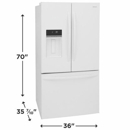FRIGIDAIRE FRFS2823AW Frigidaire 27.8 Cu. Ft. French Door Refrigerator