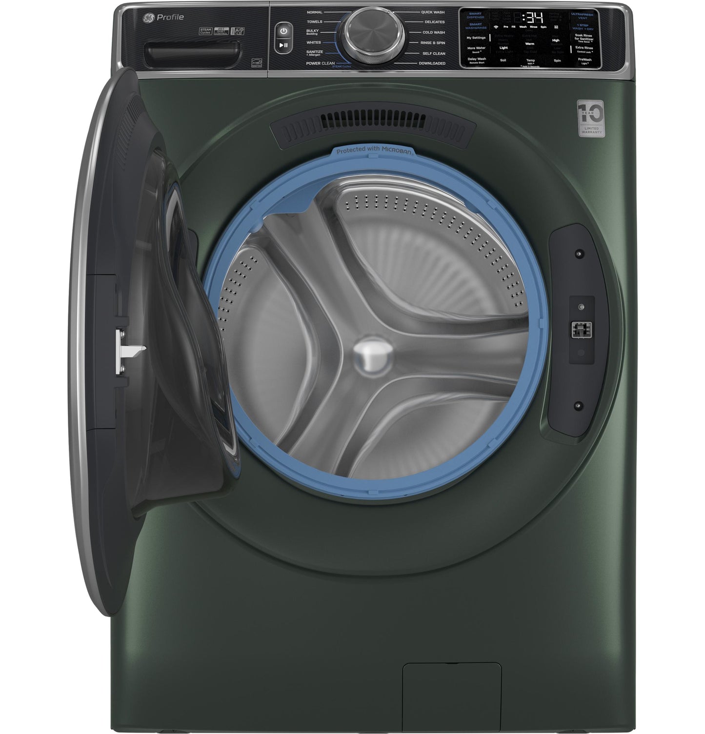 GE APPLIANCES PFW955SPWGN GE Profile 5.5 Cu. Ft. Capacity Smart Front Load Energy STAR...