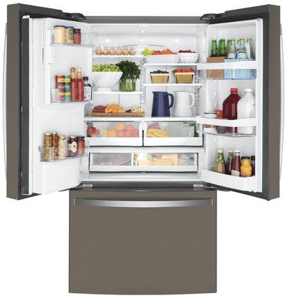 GE APPLIANCES GYE22GMNES Ge Energy Star 22.2 Cu. Ft. Counter-depth French-door REFRIGE...