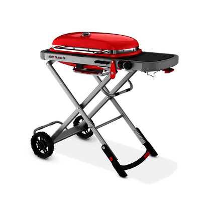 WEBER 9030001 Weber Traveler Portable Gas Grill - Red