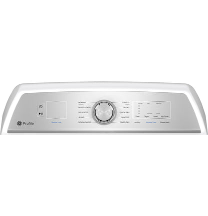 GE APPLIANCES PTD60EBSRWS GE Profile 7.4 Cu. Ft. Capacity Aluminized Alloy Drum Electric ...