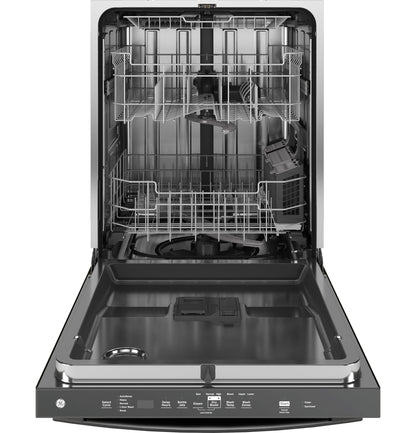 GE APPLIANCES GDT670SFVDS Ge Top Control With Stainless Steel Interior Dishwasher With SAN...
