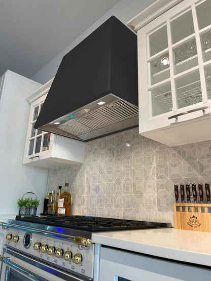 XO APPLIANCE XOVD148MB XO Appliance XO 48in Designer Hood Matte Black