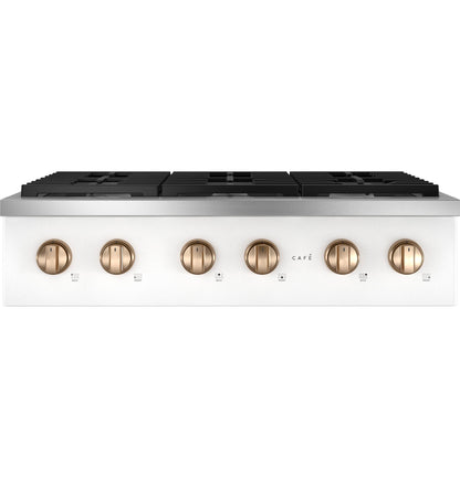 CAFE CGU366P4TW2 Cafe 36"" Commercial-style Gas Rangetop With 6 Burners (NATURA...