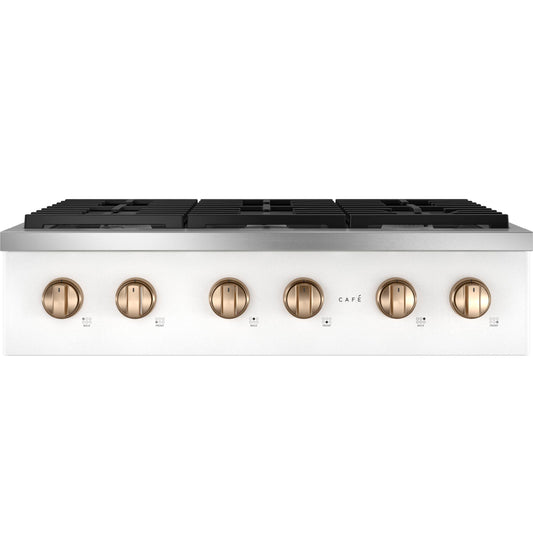 CAFE CGU366P4TW2 Cafe 36"" Commercial-style Gas Rangetop With 6 Burners (NATURA...