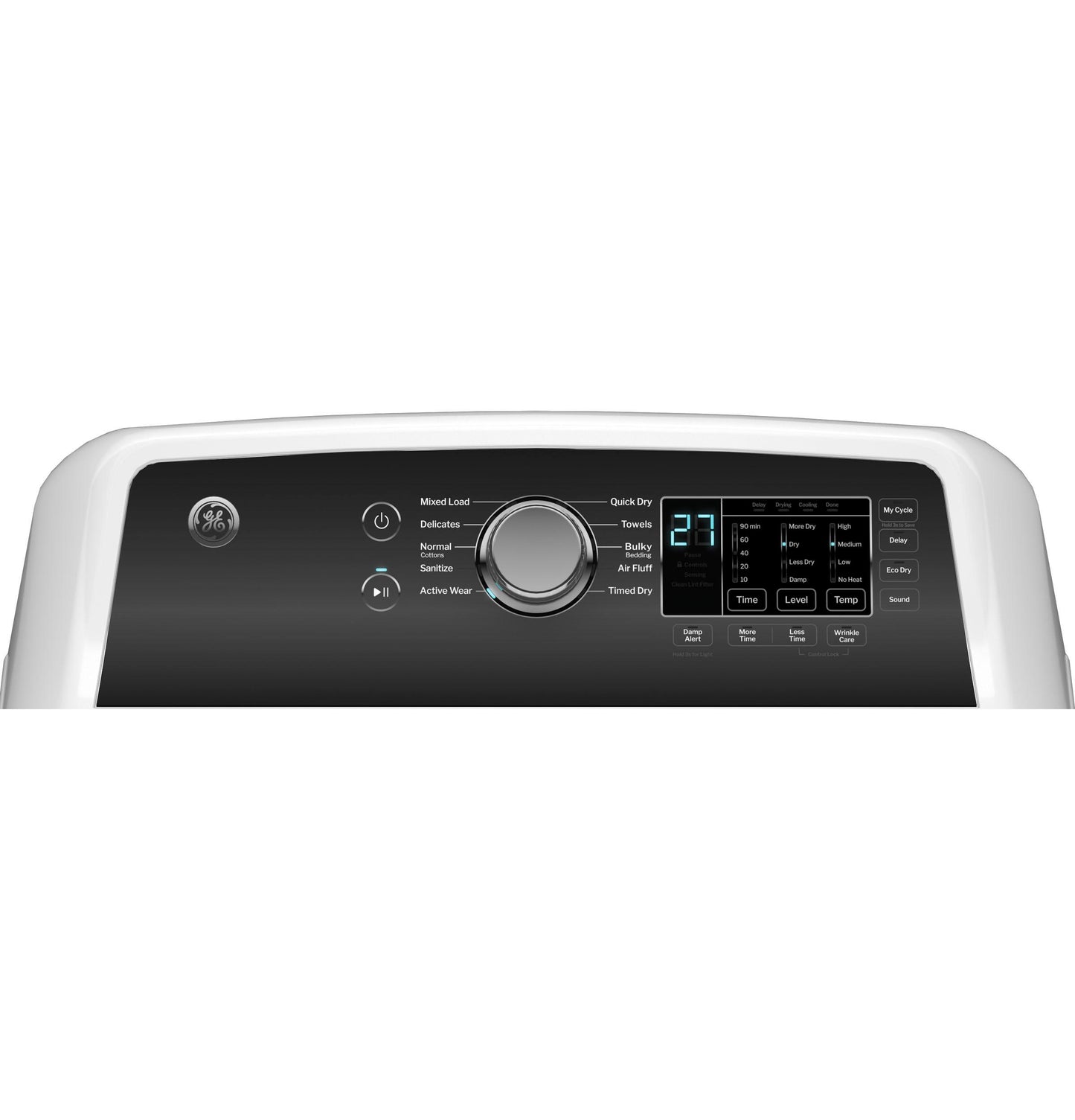 GE APPLIANCES GTD58GBSVWS Ge 7.4 Cu. Ft. Capacity With Sensor Dry Gas Dryer