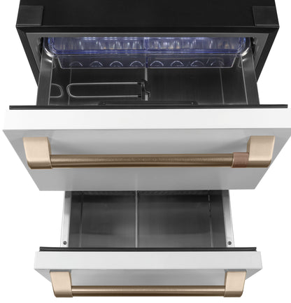 CAFE CDE06RP4NW2 Cafe Cafe 5.7 Cu. Ft. Built-in Dual-drawer Refrigerator
