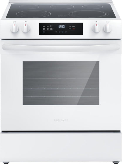 FRIGIDAIRE FCFE3062AW Frigidaire 30"" Front Control Electric Range