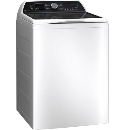 GE APPLIANCES PTW705BSTWS GE Profile 5.3 Cu. Ft. Capacity Washer With Smarter Wash TECHNO...