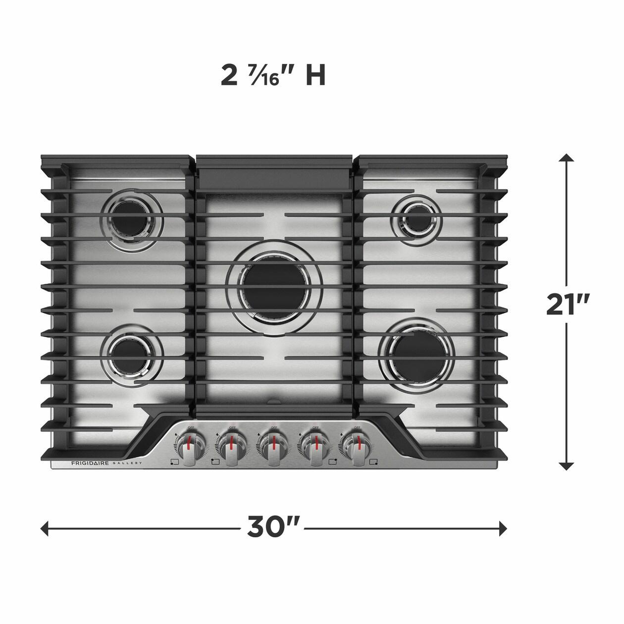 FRIGIDAIRE GCCG3048AS Frigidaire Gallery 30"" Gas Cooktop