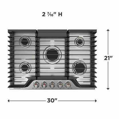 FRIGIDAIRE GCCG3048AS Frigidaire Gallery 30"" Gas Cooktop
