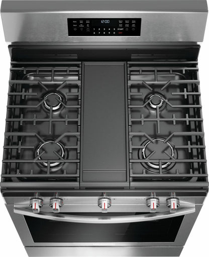 FRIGIDAIRE GCRG3060BF Frigidaire Gallery 30"" Rear Control Gas Range With Total Convection