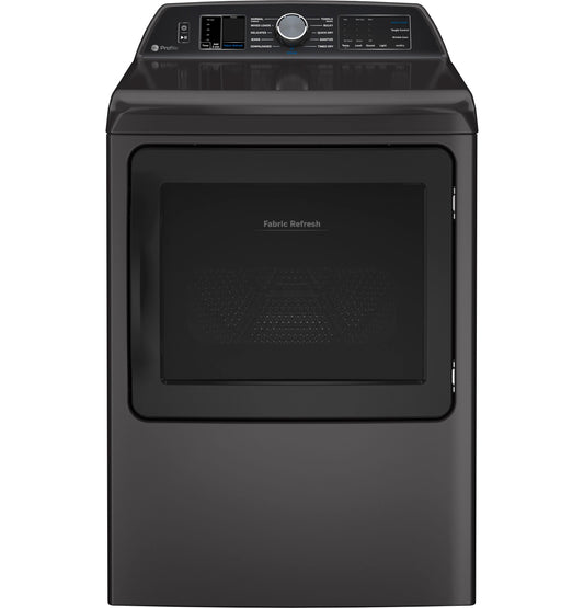 GE APPLIANCES PTD90GBPTDG GE Profile 7.3 Cu. Ft. Capacity Smart Gas Dryer With Fabric REF...