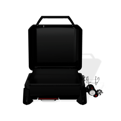 WEBER 1500012 Weber Traveler 17"" Portable Griddle - Black
