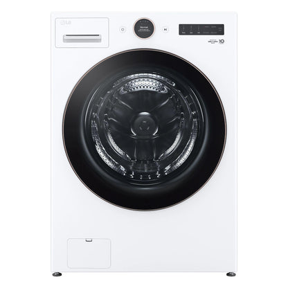 LG WM6500HWA 5.0 Cu. Ft. MEGA Capacity Smart Front Load Energy Star Washer With ...