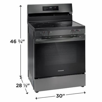 FRIGIDAIRE FCRE3083AD Frigidaire 30"" Electric Range With Air Fry