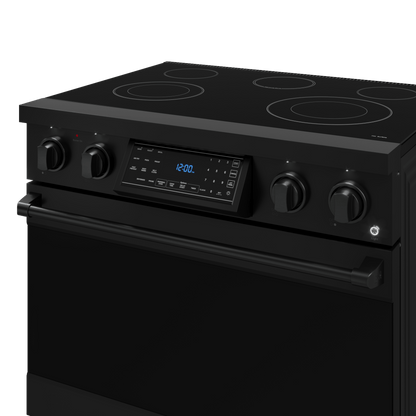 THOR KITCHEN RSE36B 36 Inch Professional Electric Range With Tilt Panel Touch Control I...