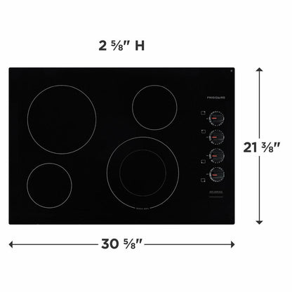 FRIGIDAIRE FFEC3025UB Frigidaire 30'' Electric Cooktop