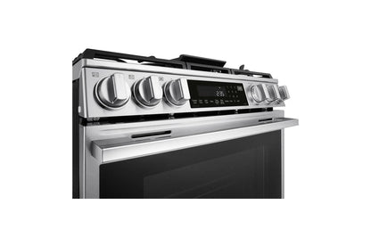 LG LSGL6337X 6.3 Cu Ft. Smart Gas Slide-in Range With Instaview, Probake CONV...
