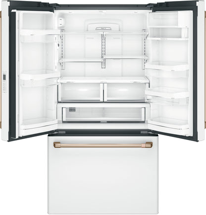 CAFE CWE23SP4MW2 Cafe Energy Star 23.1 Cu. Ft. Counter-depth French-door RE...
