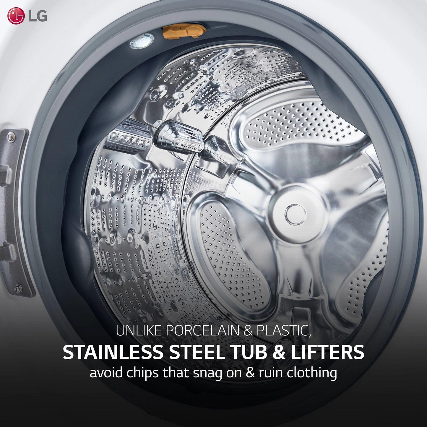 LG WM4200HWA 5.0 Cu. Ft. MEGA Capacity Smart Wi-fi Enabled Front Load Washer WIT...