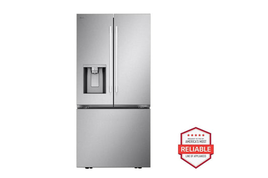 LG LF20G6331S 20 Cu. Ft. 3-door French Door, Counter-depth Max Refrigerator W...
