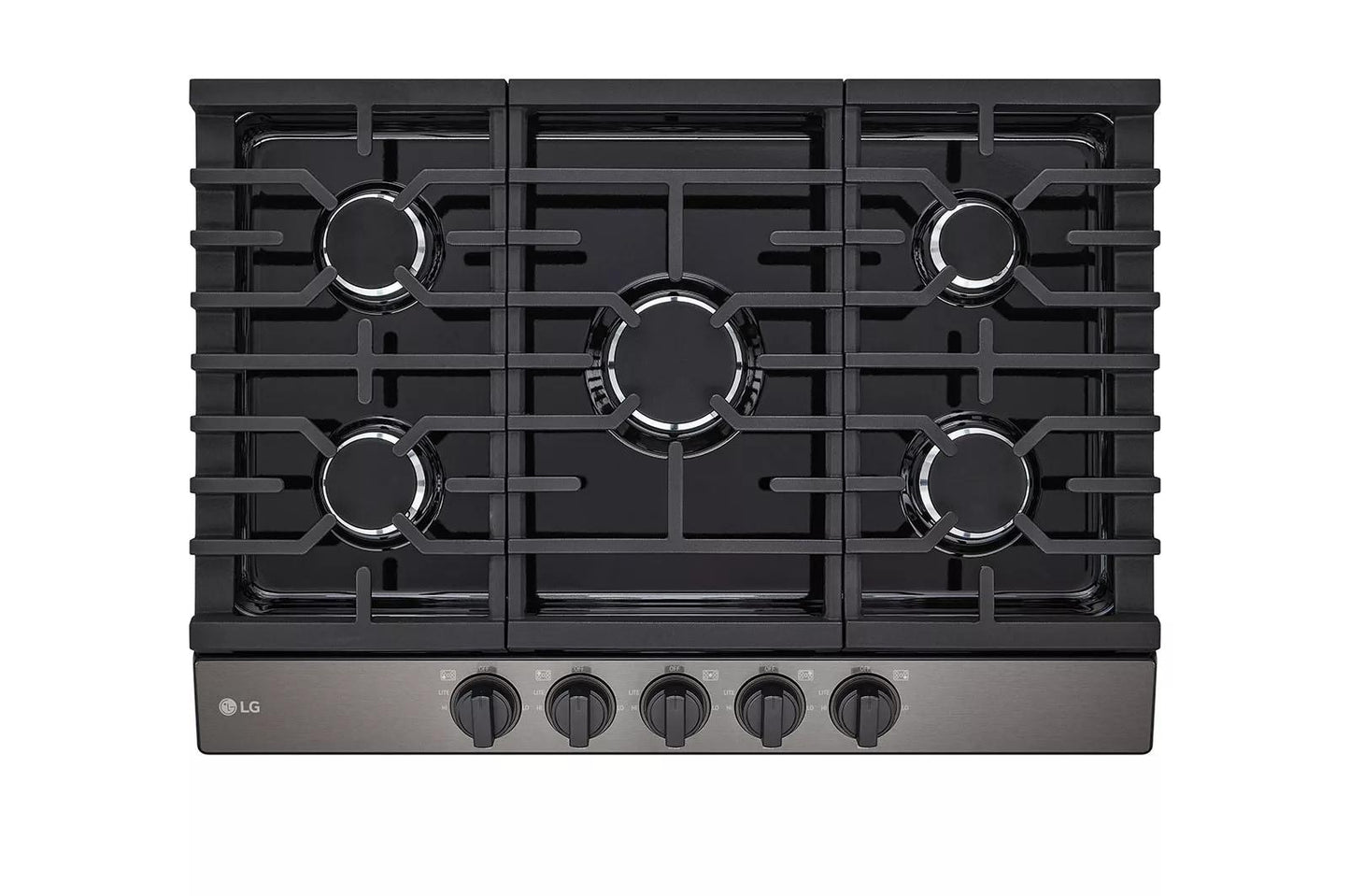 LG CBGJ3023D LG 30"" Gas Cooktop With Ultraheat 20k BTU Burner